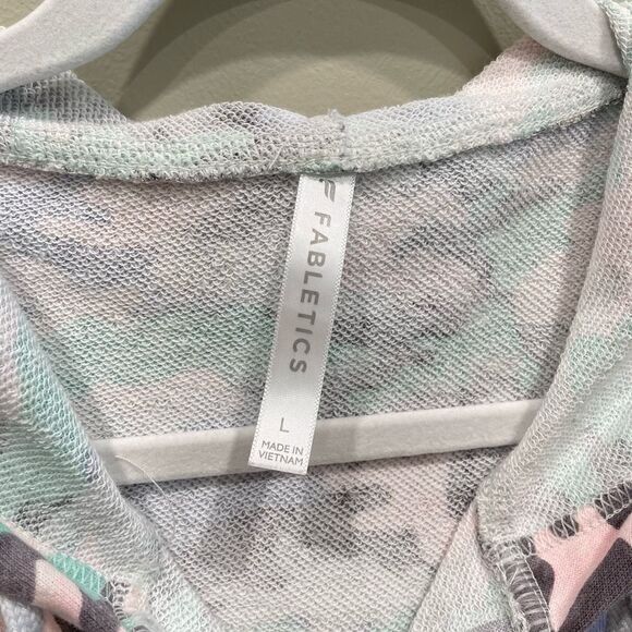 Fabletics Hallie Cinchable Half Zip Hoodie - Size: Large - Picture 5 of 12